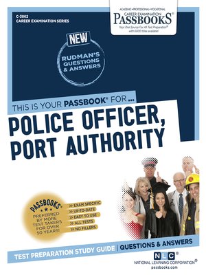 cover image of Police Officer, Port Authority